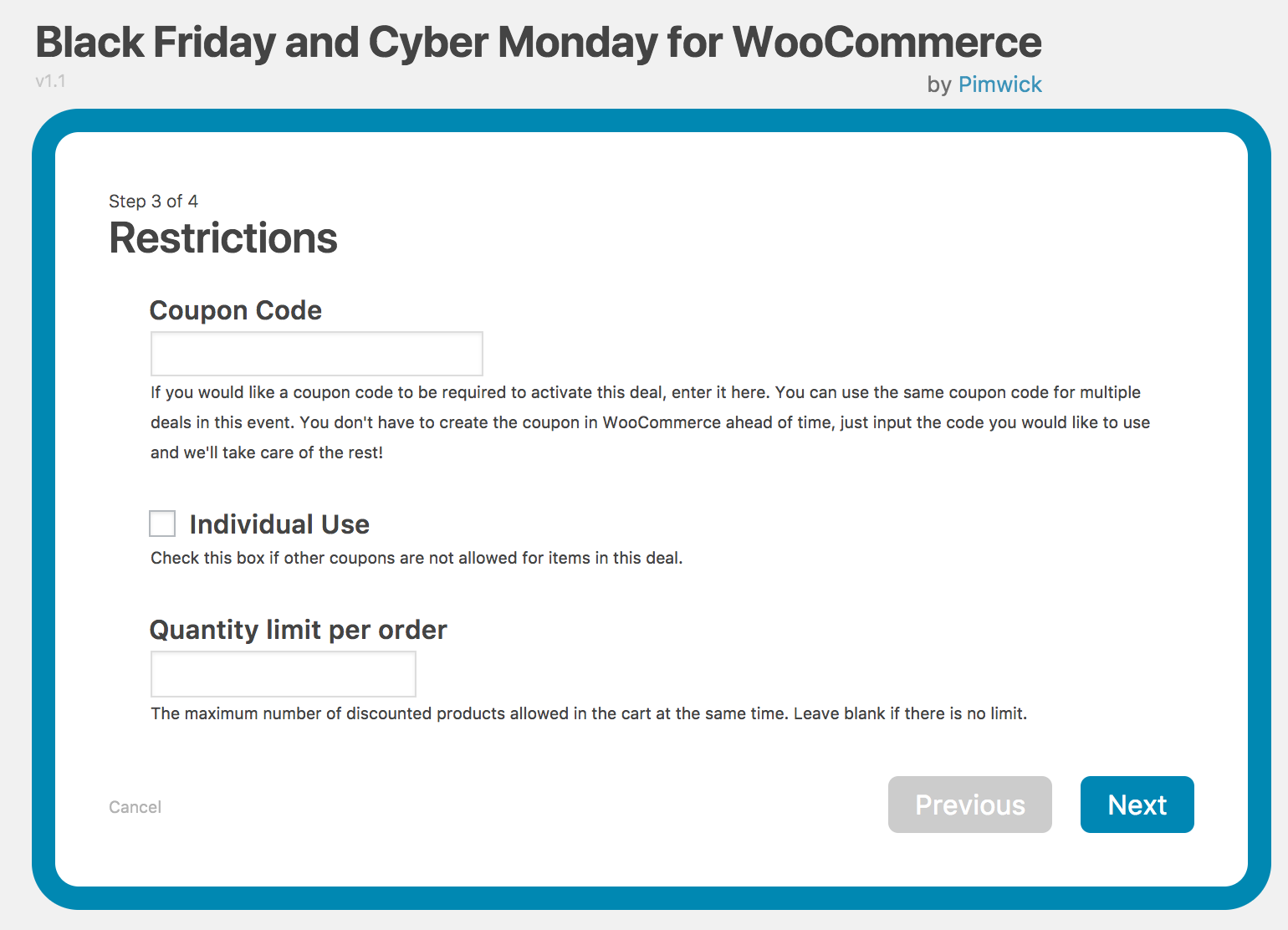 Ofertas de Black Friday e Cyber Monday da PW - Captura de tela