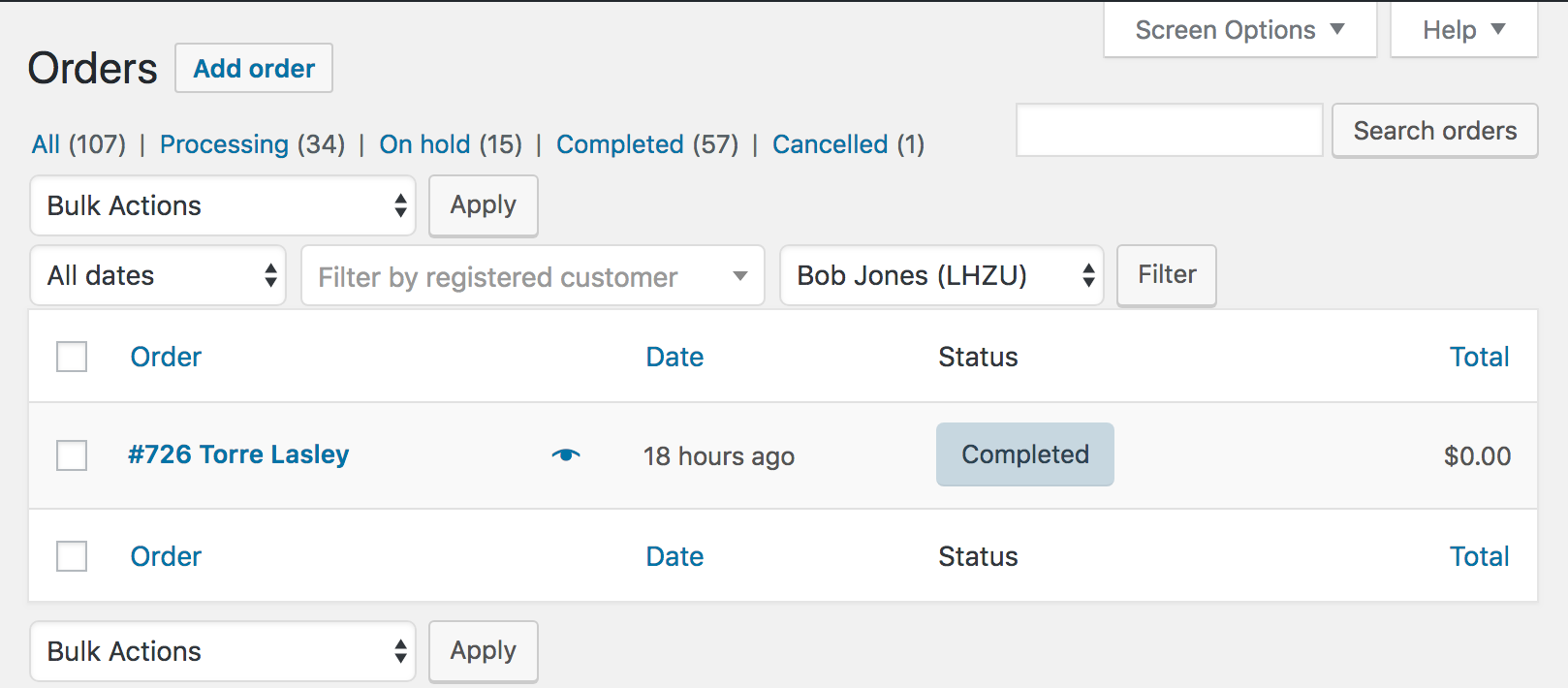 Afiliados WooCommerce - Captura de tela