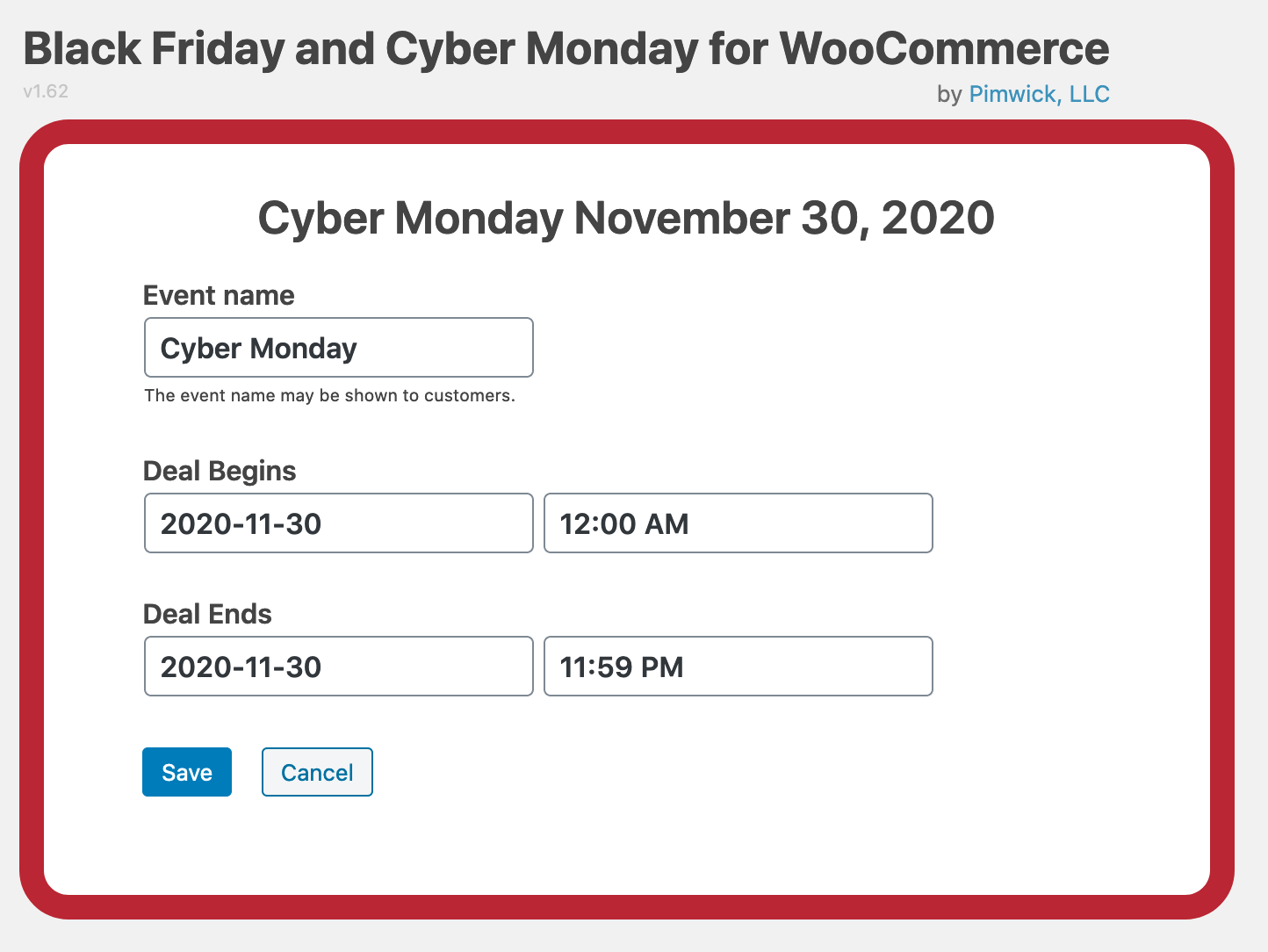 PW Black Friday and Cyber Monday Deals - Screenshot