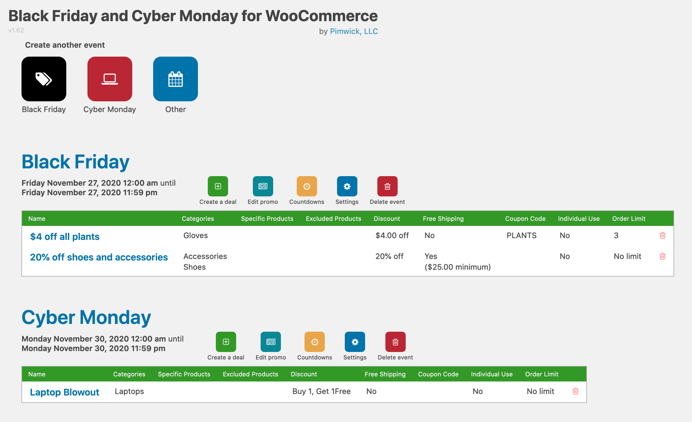 PW Black Friday and Cyber Monday Deals - Screenshot