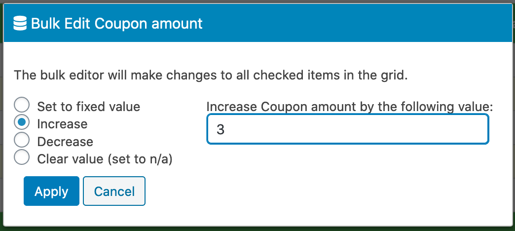 WooCommerce Coupons Plus - Screenshot