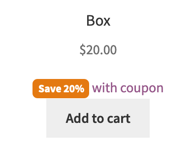 WooCommerce Coupons Plus - Screenshot