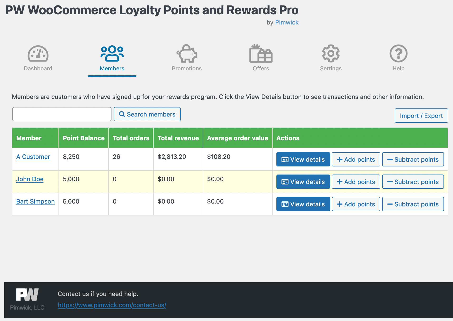 PW WooCommerce Loyalty Points and Rewards - Screenshot 15